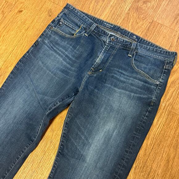 AG Adriano Goldschmied The Graduate Tailored Leg Denim Jeans Size 36 x 32 - Picture 1 of 10